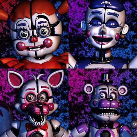 Fnaf Sl Character Icons Part 1 By Puppetio On Deviantart Fnaf 5