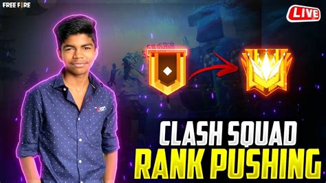 Clash Squad Ranked Live Rank Push Road To Cs Grandmaster Youtube