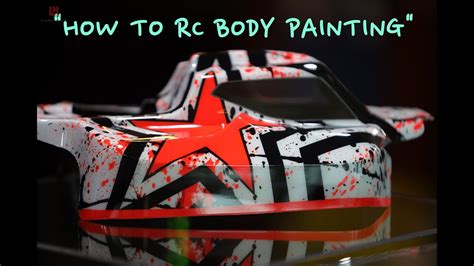 How To Rc Body Painting 18 Buggy Hobby24 Youtube