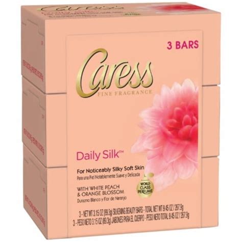 Caress Beauty Bar Daily Silk Pack Of 16 48 Pack Kroger