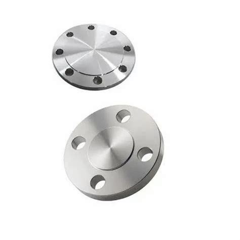 Round Blrf Stainless Steel Blind Flanges For Industrial Size 12 Nb