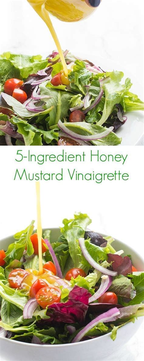 Honey Mustard Vinaigrette Salad Dressing The Lemon Bowl® Recipe Honey Mustard Vinaigrette