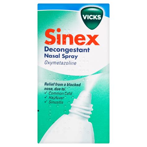 Although the symptoms can be similar, the treatment is not the same. Vicks Sinex Decongestant Nasal Spray | VICKS