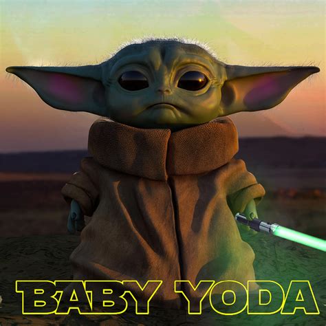 Cool Baby Yoda Itl Mandalorian Xtrafondos Horacio Elliff