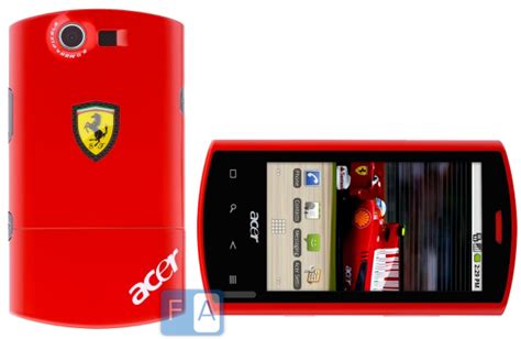 Id love to get my hands on everyone knows that when you think of a ferrari, automatically the color red comes to mind (it's even. Acer Liquid E Ferrari Special Edition Smartphone