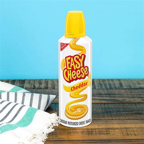 Easy Cheese Cheddar Cheese Snack 8 Oz