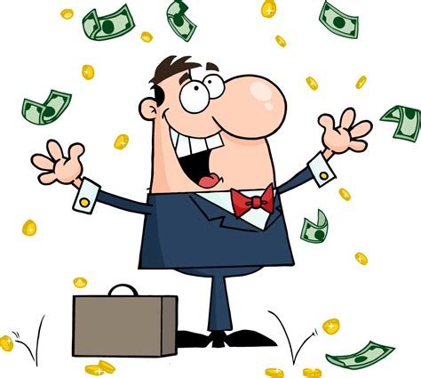 Man With Money Clipart Clipart Best