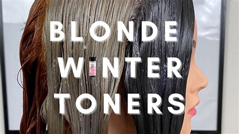 Winter Toners For Blondes Redken Shades EQ Hair Color Formulas