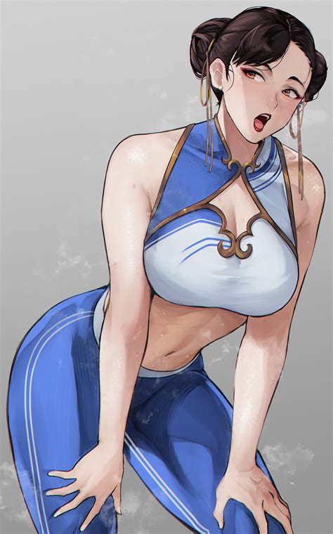 Kobi420 Chun Li Capcom Street Fighter Street Fighter 6 Absurdres Highres 1girl Bare Arms