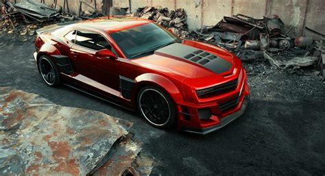 The Chrome And Carbon Wide Body Chevrolet Camaro No Car