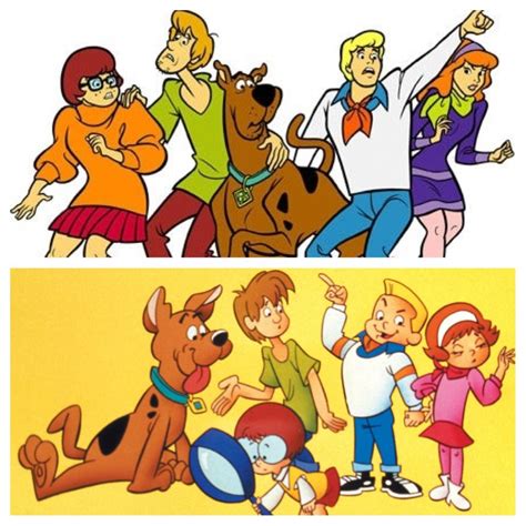 The Scooby Gang Grown Up And From A Pup Named Scooby Doo When They Were
