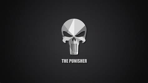 The Punisher Material Logo Wallpaperhd Tv Shows Wallpapers4k