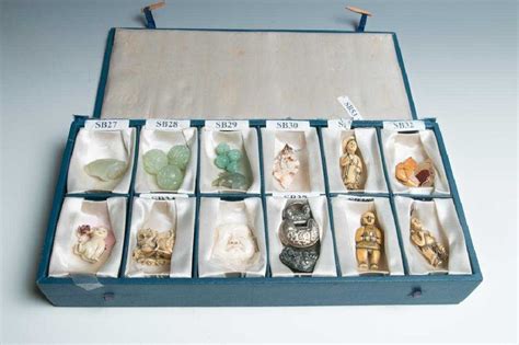 A Set Of Twelve Small Objects