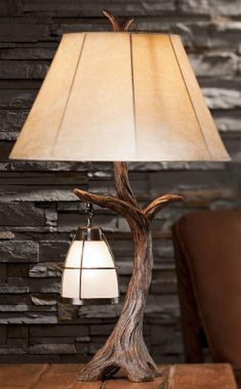 45 Gorgeous Rustic Table Lamps Design Ideas Rustic Table Lamps