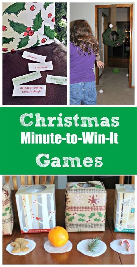 Popsugar has affiliate and advertising partnerships so we get revenue from sharing this content and from your. 12 Christmas Minute to Win It Games for Kids and Adults ...