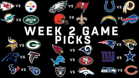 Nfl Week 2 Picks And Predictions The Sheist