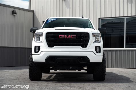 Lifted 2019 Gmc Sierra 1500 With 22×12 Fuel Contra Wheels And 7 Inch