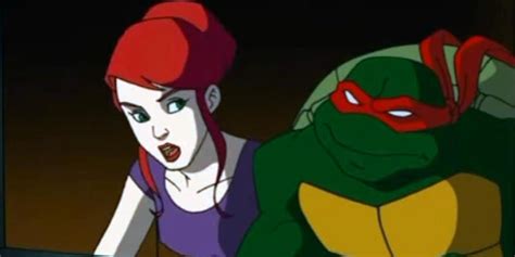how the teenage mutant ninja turtles met april o neil in the 2003 cartoon