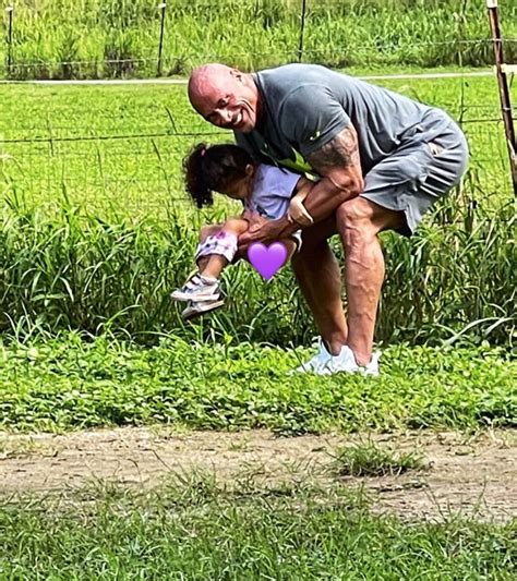Dwayne Johnson Shares Photo Of Tiana Peeing On His Sneakers