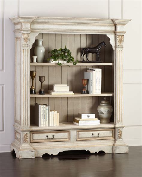 Peninsula Home Collection Vincente Carved Bookcase Neiman Marcus