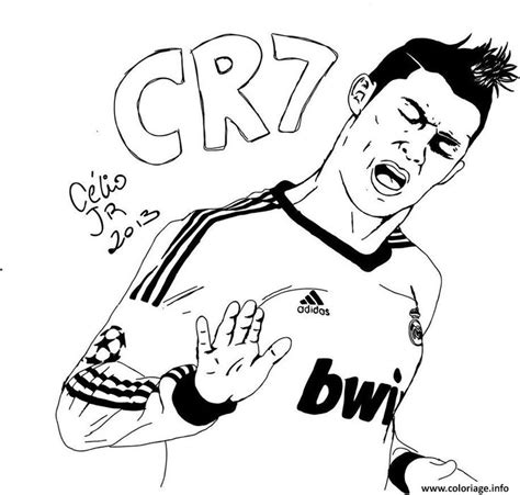 You are viewing some cristiano ronaldo sketch templates click on a template to sketch over it and color it in and share with your family and friends. 14 Primaire Coloriage Neymar Photos | Coloriage joueur de ...