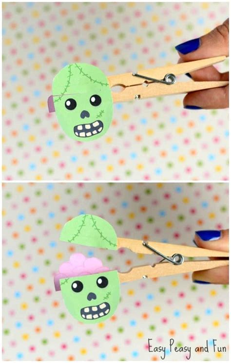 Ring In The Spooky Best Zombie Themed Crafts For Kids