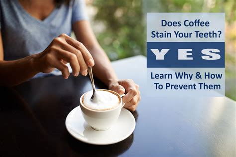 how to keep your teeth free from coffee stains