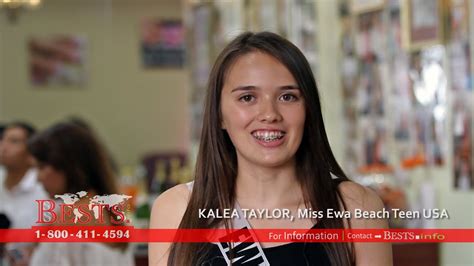 KALEA TAYLOR Miss Ewa Beach Teen USA YouTube