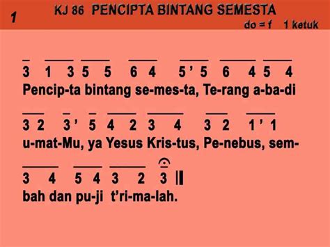 D a d bm d (2x) e d e d a terkapar c#m terhimpit d dan tak bisa sedikit bergerak a kukuhkan c#. KidungOnline.com - KJ 086 PENCIPTA BINTANG SEMESTA