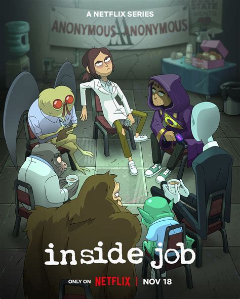 Inside Job Netflix Releases Official Trailer For Season One Part Two Bubbleblabber