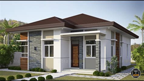 Bungalow House Design 3 Bedroom Modern 100 Sqm You
