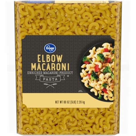 Kroger® Elbow Macaroni Pasta 80 Oz Kroger