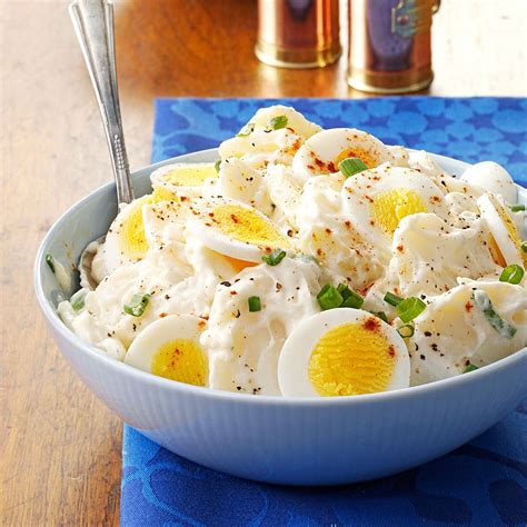 If you're in a pinch, you can chop the potatoes, remember. Grandma's Potato Salad Recipe | Taste of Home