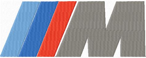 Bmw M Series Logo Machine Embroidery Design