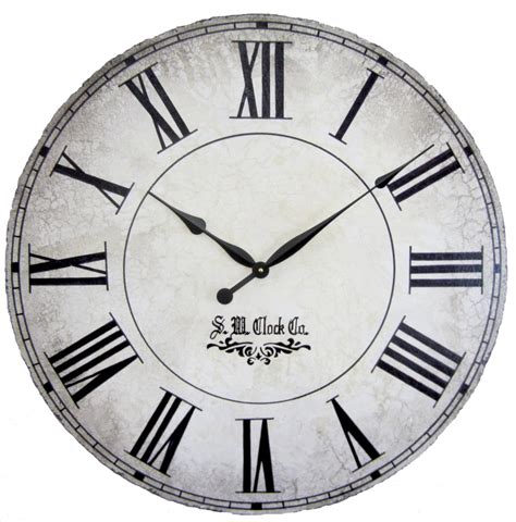 24 Inch Grand Gallery Ii Large Wall Clock Antique By Klocktime
