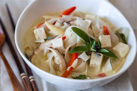 Vegetable Thai Curry Noodle Soup Steamy Kitchen Recipes
