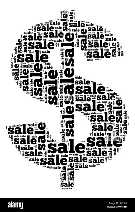 Sale Word Cloud Concept Stock Photo Alamy