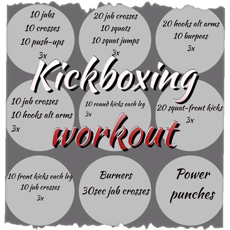 Heavy Bag Workout Boxing Workout Routine Cardio Kickboxing Workout