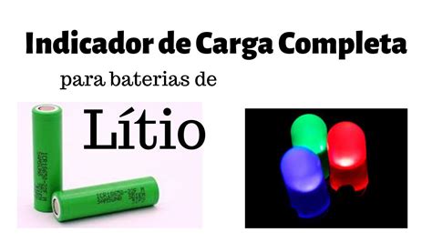 Indicador De Carga Completanível De Carga Para Baterias De Lítio No