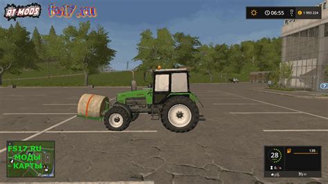 Транспортировщик тюков Chwytak Bele V11 для Farming Simulator 2017