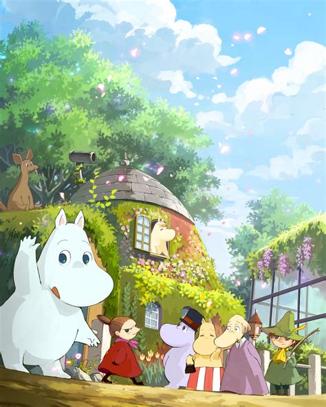 Anime Interest From Japan Moomin Wallpaper Moomin Anime