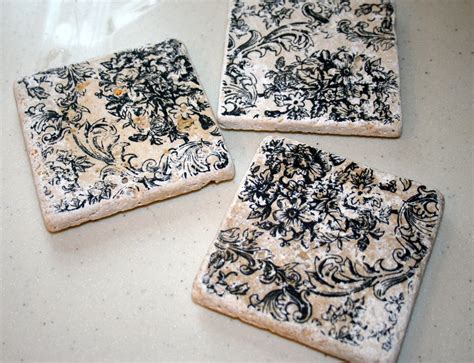 Diy Ceramic Tile Coasters The Happier Homemaker