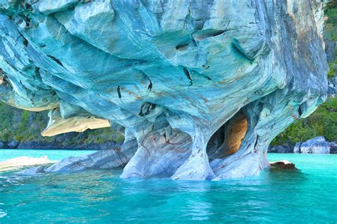 Travel Marble Caves Chile Los Glaciares National Park Tourist