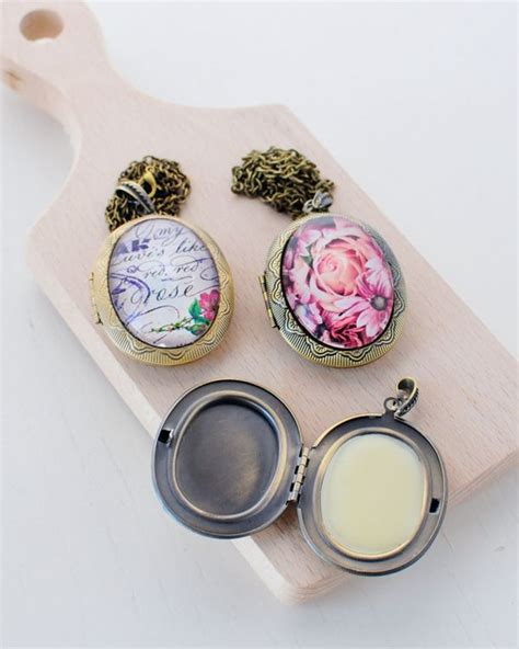 Go Make Me Essential Oil Solid Perfume Lockets Diy Project Go Make Me
