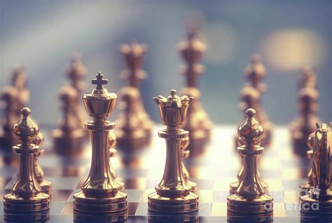 Chess Pieces Photograph By Ktsdesignscience Photo Library Fine Art