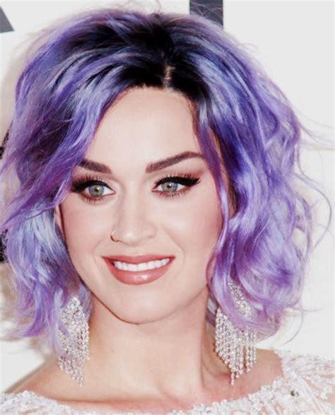 Katy Perry Lavender Hair Colors Lavender Hair Short Lavender Hair