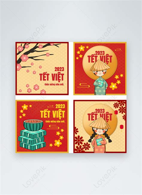 꽃 식물 국경 수박 쌀 만두 2023 베트남 새해 봄 축제 Sns 광고 이미지 사진 468744975 무료 다운로드