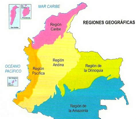 Liceo Los Ángeles Regiones De Colombia