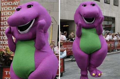 Man In A Barney Costume Guidevideos