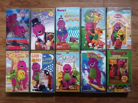 Barney Vhs Tapes